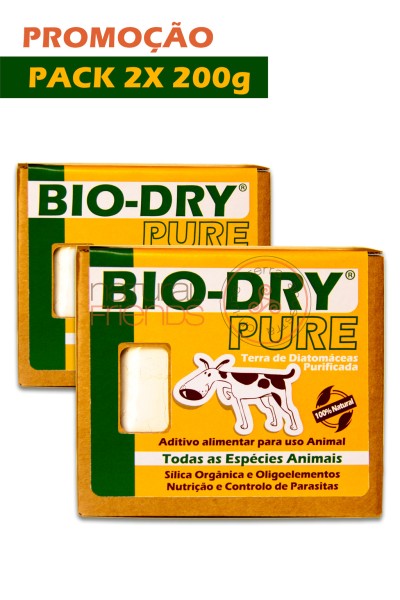 Pack 2x Bio-Dry Pure 200g
